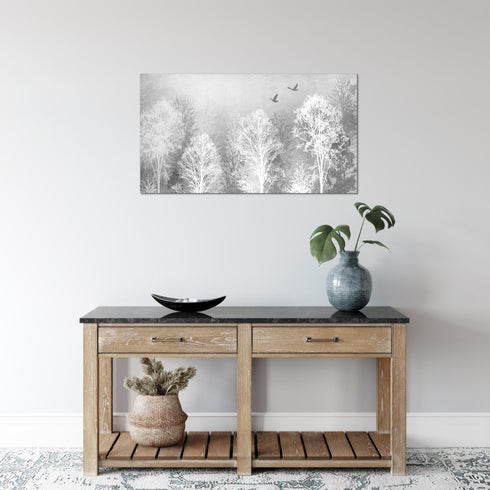 Wandbilder Wohnzimmer XXL Wald Moderne Bilder Abstrakt